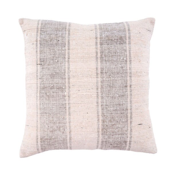 Serena Slub Toss Pillow - Grey